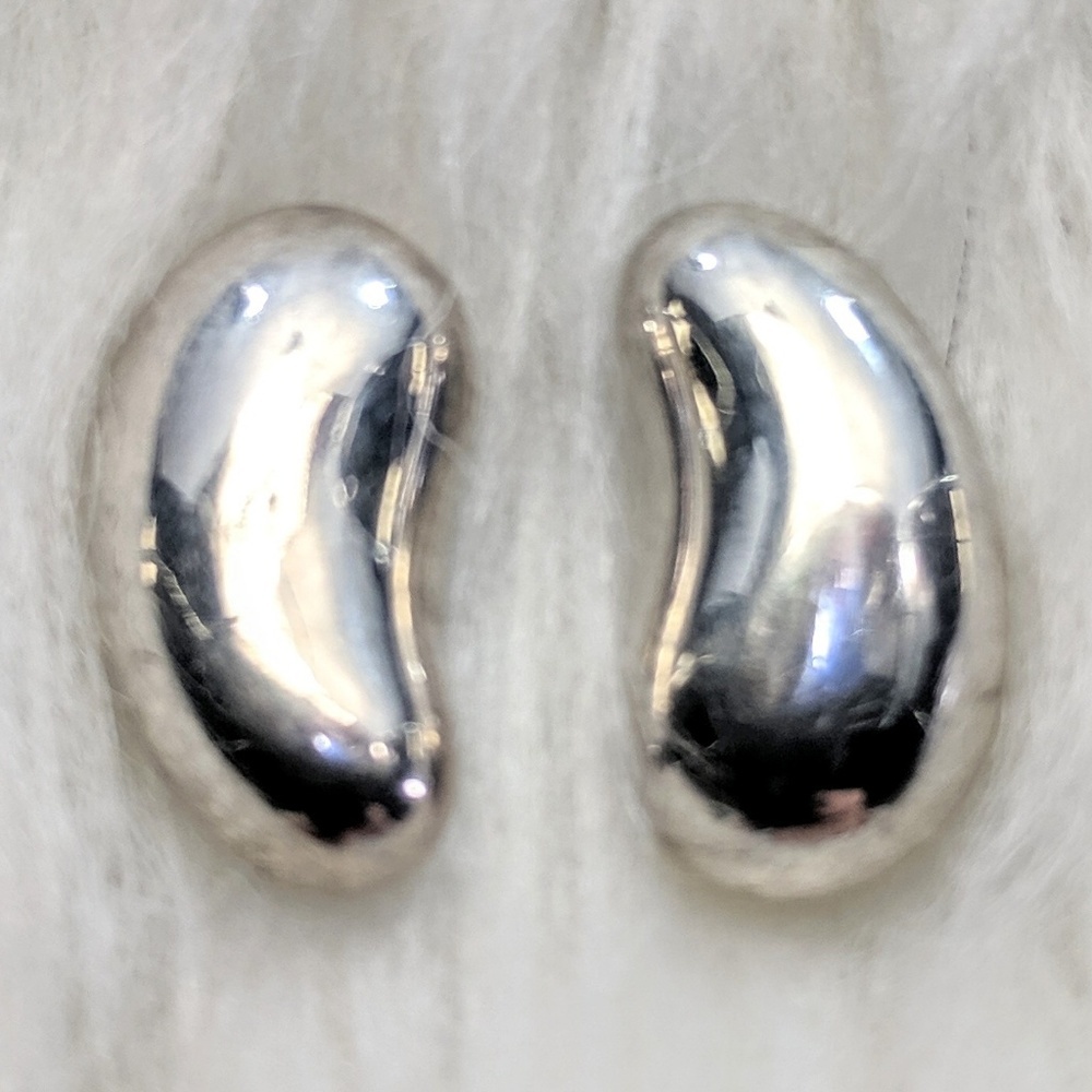 Modern Silver Earrings